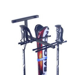 Wieszak uchwyt ścienny garażowy na 4 pary nart