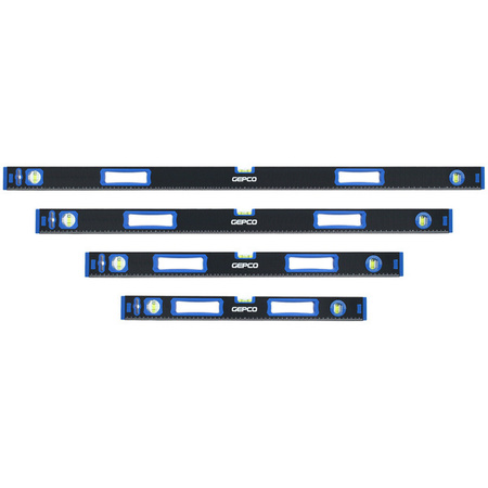 POZIOMNICA ALUMINIOWA 120CM Z MAGNESEM 3 POZIOMY