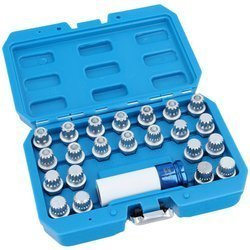 NASADKI DO ŚRUB KÓŁ ZŁODZIEJEK VW AUDI 23 ELEMENTY