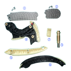 ZESTAW ŁAŃCUCHA ROZRZĄDU MERCEDES C E CLK KLASA 