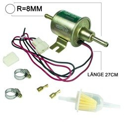 POMPA PALIWA UNIWERSALNA ELEKTRYCZNA 12V 0,6 BAR