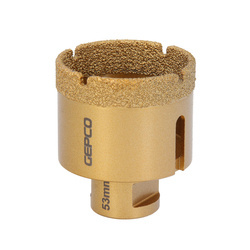 OTWORNICA DIAMENTOWA 53 MM KORONKA DO GRESU M14