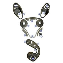 ZESTAW ŁAŃCUCHA ROZRZĄDU AUDI VW PHAETON TOUAREG