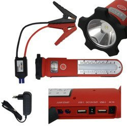 LAMPA ROBOCZA PROSTOWNIK START ŁADOWARKA 12V 500A