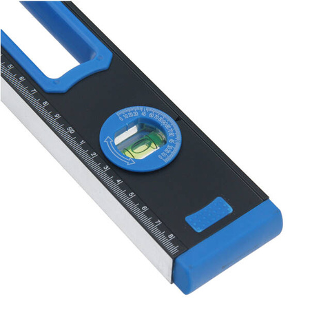 POZIOMNICA ALUMINIOWA 120CM Z MAGNESEM 3 POZIOMY