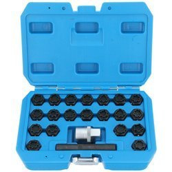 KLUCZE NASADOWE DO ŚRUB KÓŁ AUDI ZESTAW 20 EL.