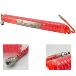 SPIRALNY WĄŻ PNEUMATYCZNY 1/4" TPU 6X8MM 10M