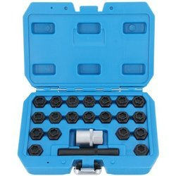 KLUCZE NASADOWE DO ŚRUB KÓŁ BMW ZESTAW  22 EL.