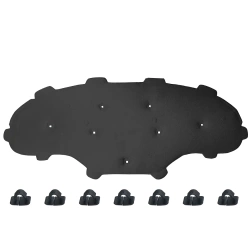 MATA IZOLACYJNA MASKI WYGŁUSZENIE POKRYWY SILNIKA AUDI A8 D4