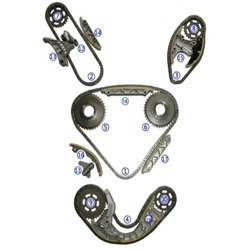 ZESTAW ŁAŃCUCHA ROZRZĄDU AUDI VW PHAETON TOUAREG