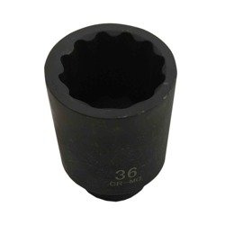 KLUCZ NASADOWY DWUNASTOKĄTNY 36 MM NAPĘD 1/2"