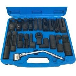 KLUCZE NASADOWE DO SOND LAMBDA ZESTAW 21 ELEMENTÓW