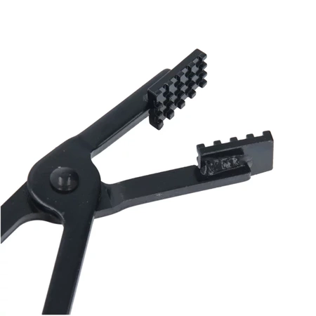 SZCZYPCE DO OPASEK ZACISKOWYCH Z PODWÓJNYM PRZEGUBEM