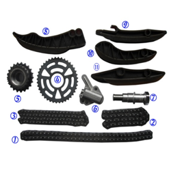 ZESTAW ŁAŃCUCHA ROZRZĄDU BMW 123457X1X3X5 MINI 