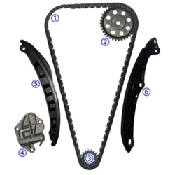 ZESTAW ŁAŃCUCHA ROZRZĄDU SEAT SKODA VW POLO