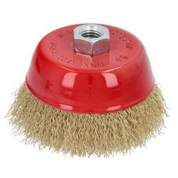 SZCZOTKA DRUCIANA DOCZOŁOWA M14 100MM SZLIFIERKA